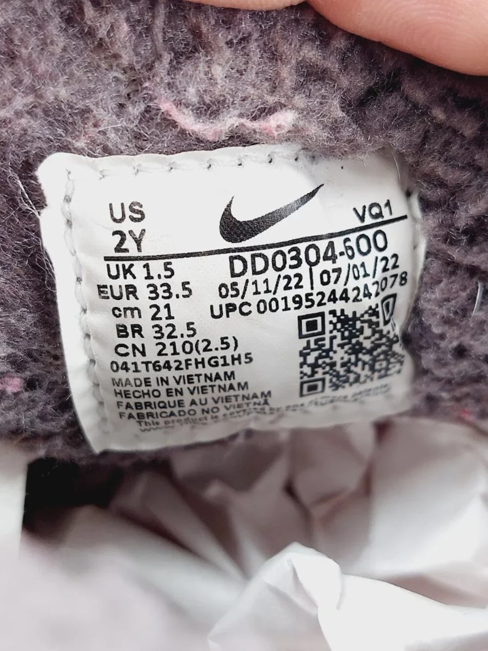 Nike Youth Girls' Pink Glaze Flex Advance Faux Fur Snow Winter Boots Size 2Y
